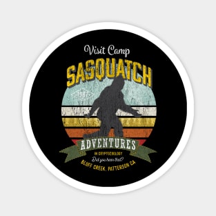 Visit Camp Sasquatch - Funny Big Foot TDesign Magnet